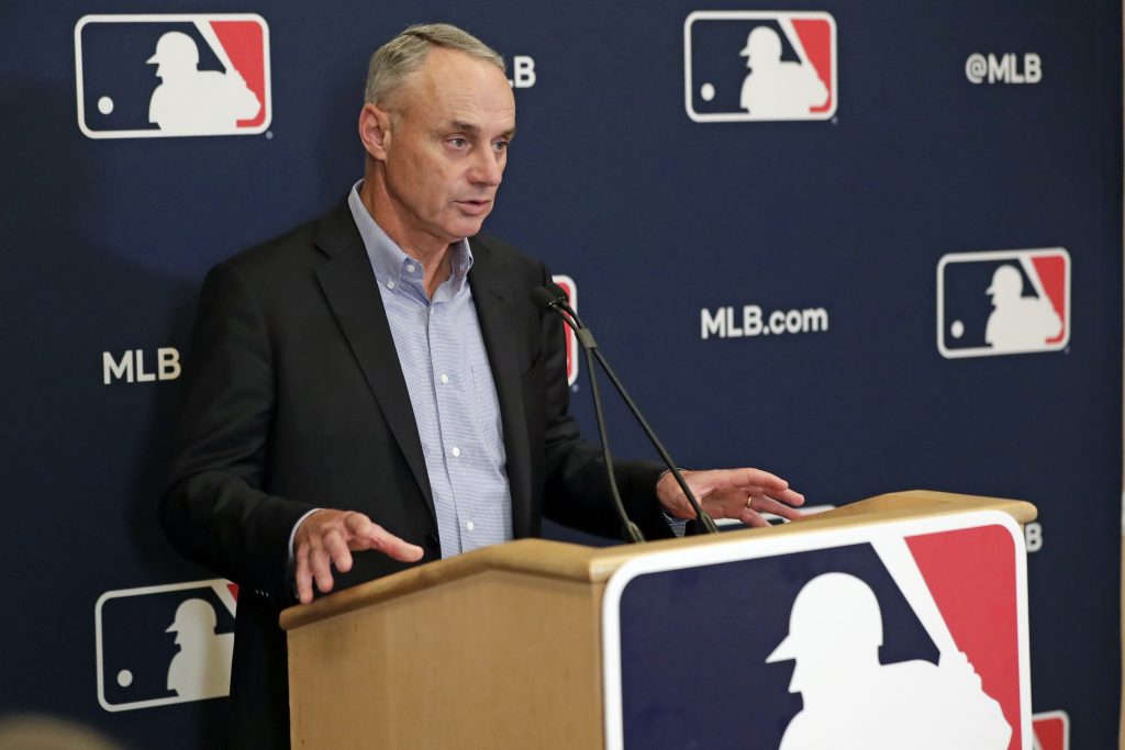 MLB Commissioner Rob Manfred