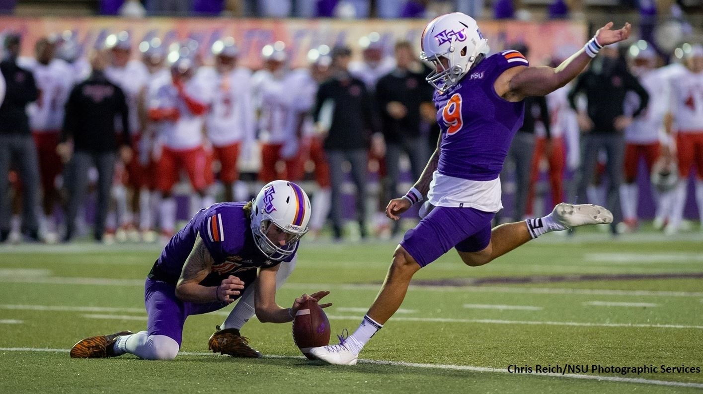 Northwestern State, Four Players Earn Stats Perform FCS National Week 9 Awards