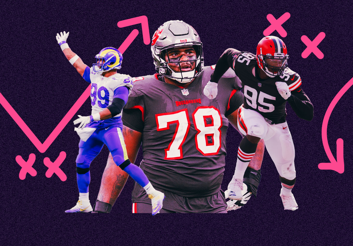 In the Trenches: Who Are the NFL’s Best Pass Rushers and Protectors?