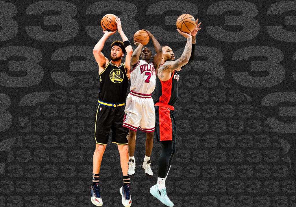 Making It Rain: The Most 3-Pointers Made in a Regular-Season and Playoff Game