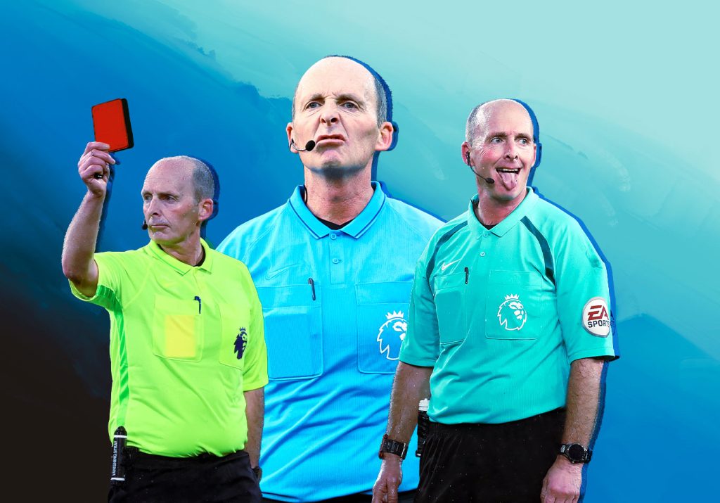 Every Mike Dean Premier League Red Card in Chronological Order