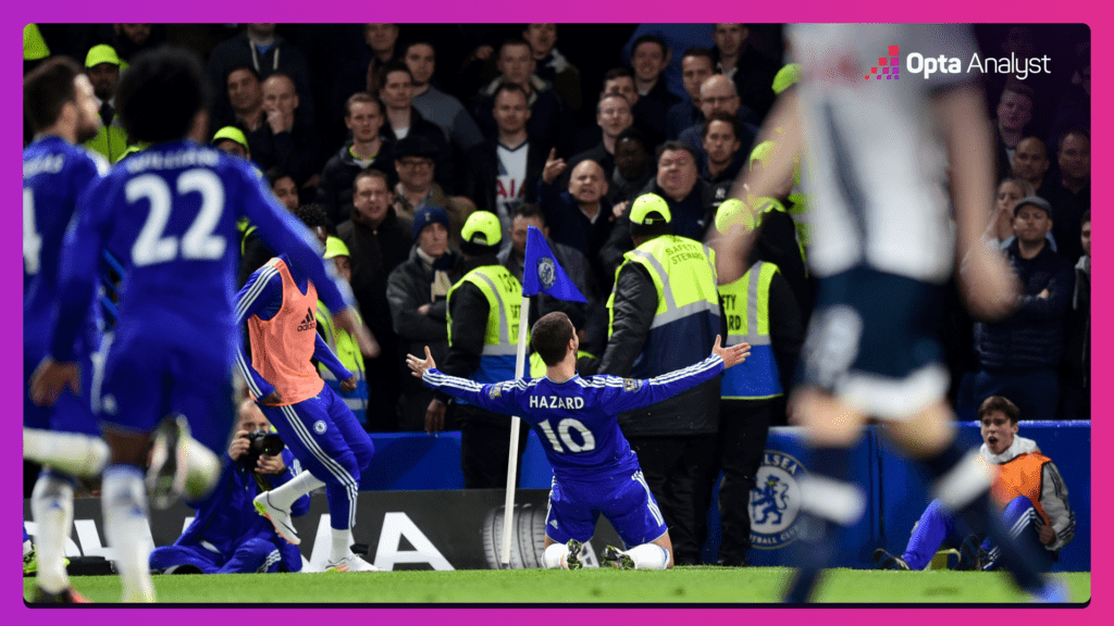 Eden Hazard Chelsea Spurs May 2016
