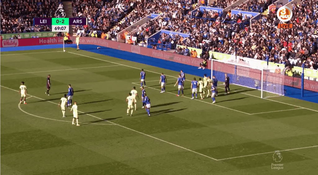Leicester - corner set up 1
