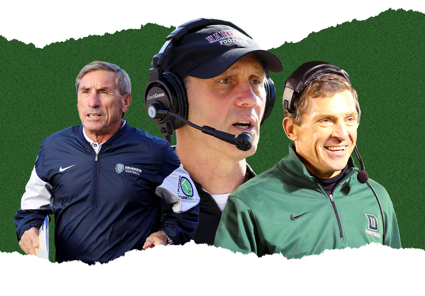 Ivy League’s Bagnoli, Murphy, Teevens Form One-of-a-Kind Coaching Trio in College Football