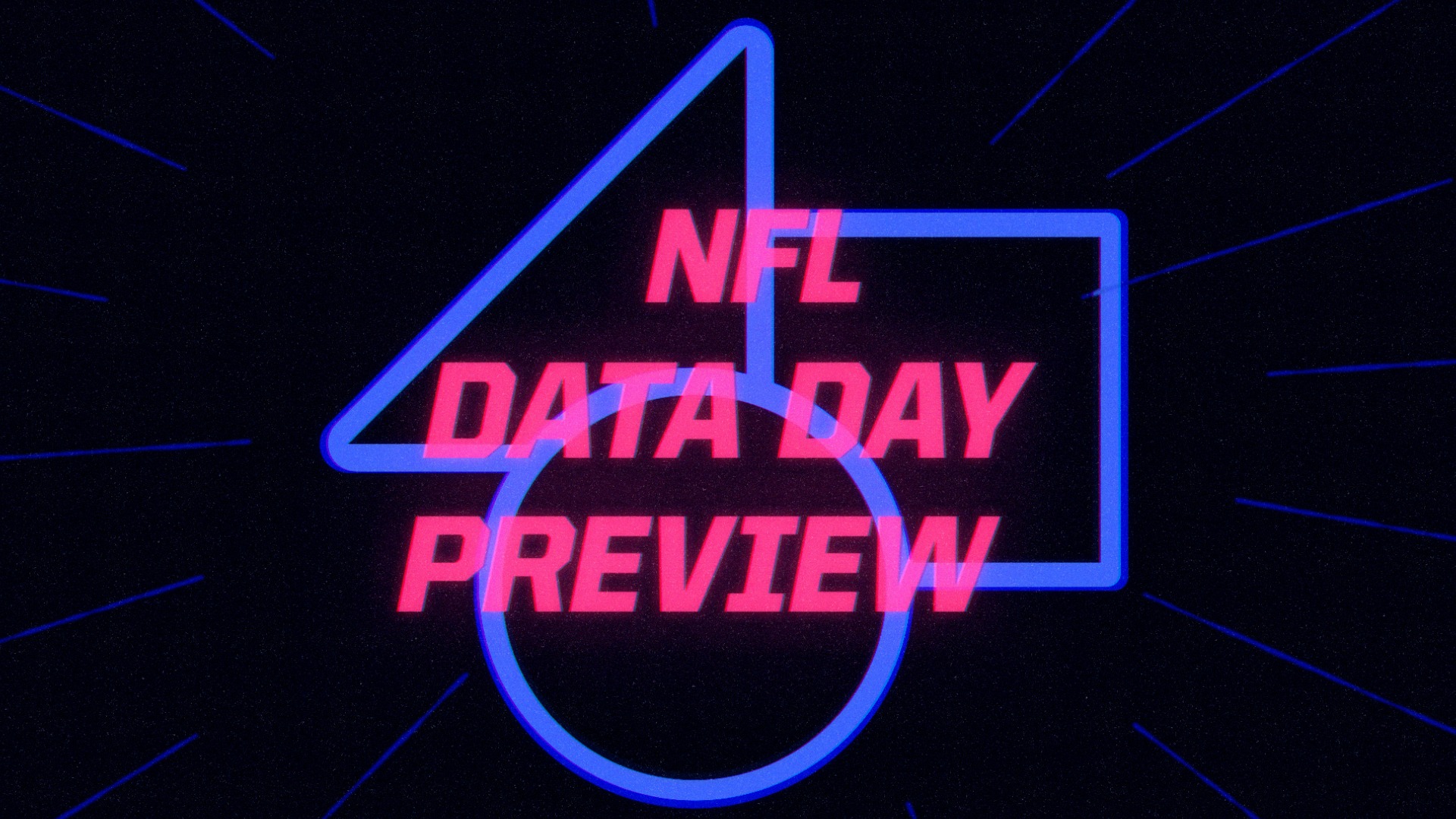 NFL Data Day | Week 1 Preview