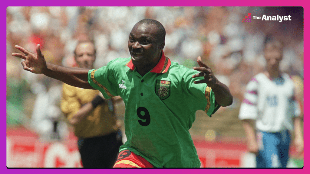 Oldest Player to Score at the World Cup - Roger Milla