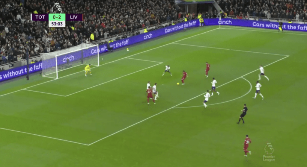 Salah second chance vs Spurs phase 2