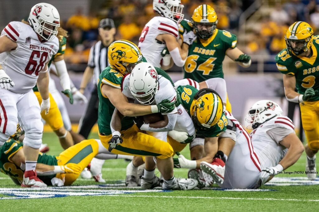 Bison Drop to No. 7 Ranking, Coyotes Power into Stats Perform FCS Top 25 Poll