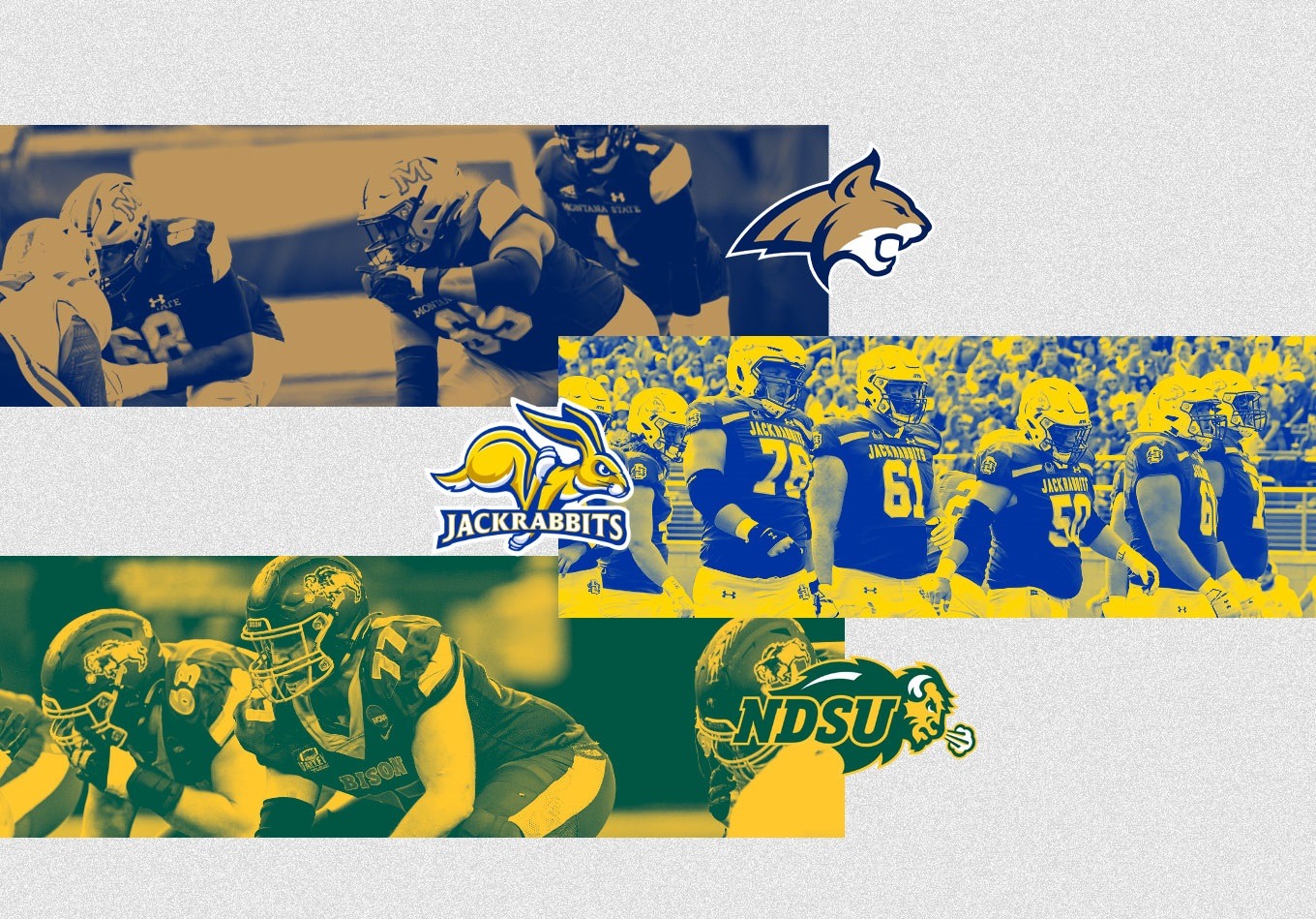 By the Numbers: FCS Powers Bison, Bobcats, Jackrabbits Dominate on the O-Line