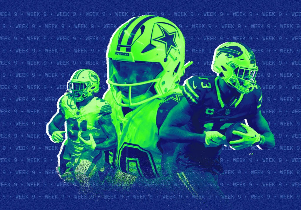 The Yays & Nays: NFL Fantasy Football Week 9 Start-Sit, Projections & Rankings