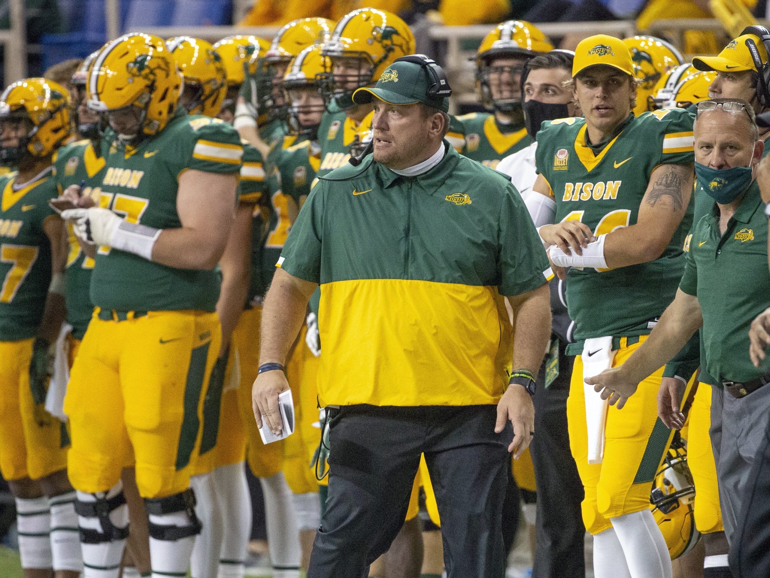 North Dakota State Coach Entz to Resign After Season for USC Assistant’s Position