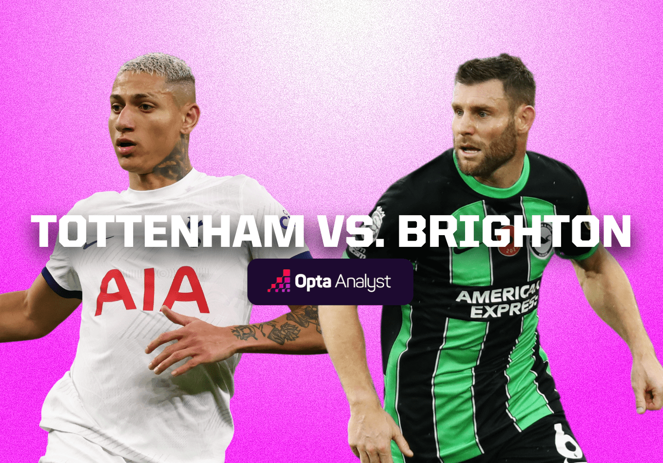 Tottenham vs Brighton Prediction Opta Analyst