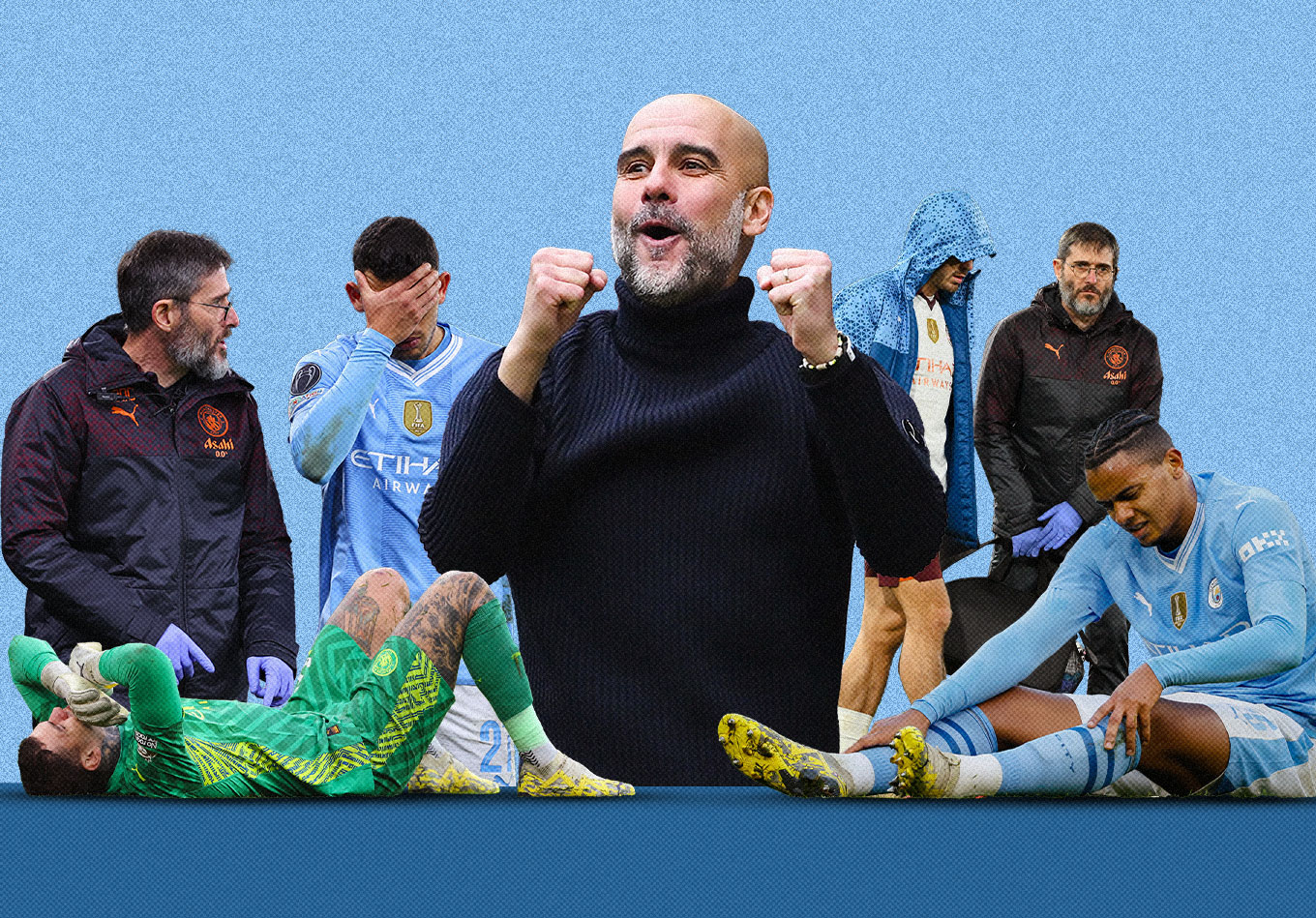 How Pep Guardiola Expertly Manages Manchester City’s Surprisingly Shallow Squad