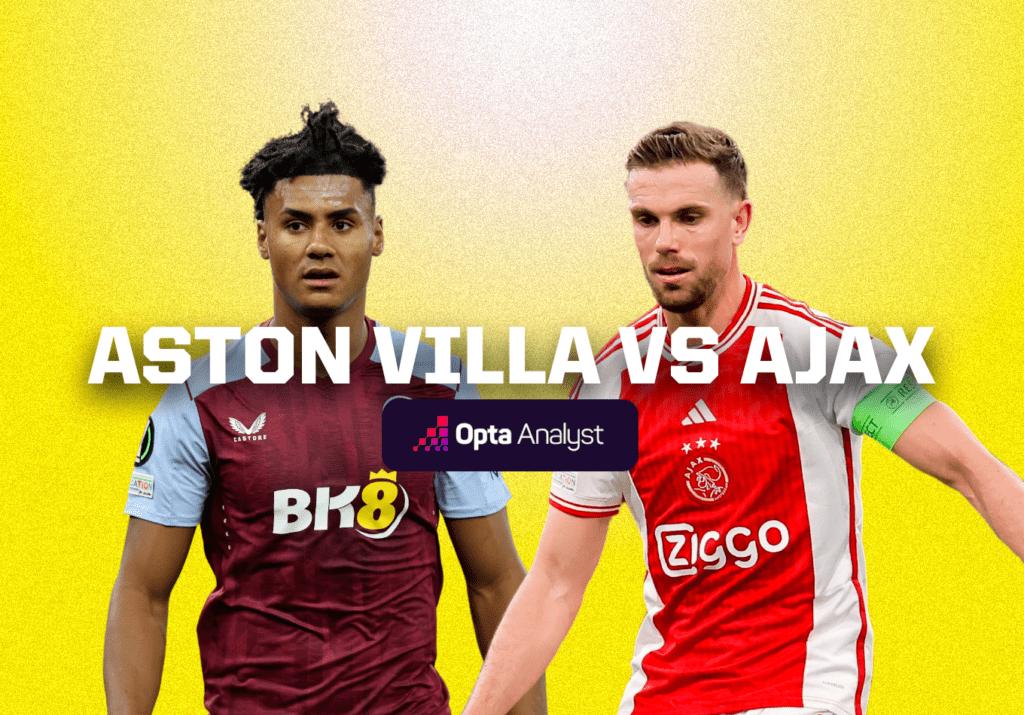 Aston Villa vs Ajax Prediction and Preview