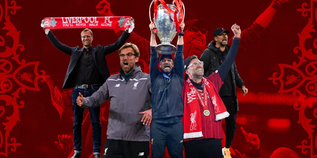 Jurgen Klopp farewell banner