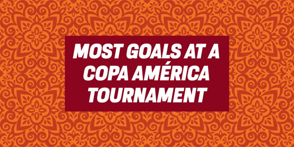 Most Goals Scored at a Single Copa America (Players)