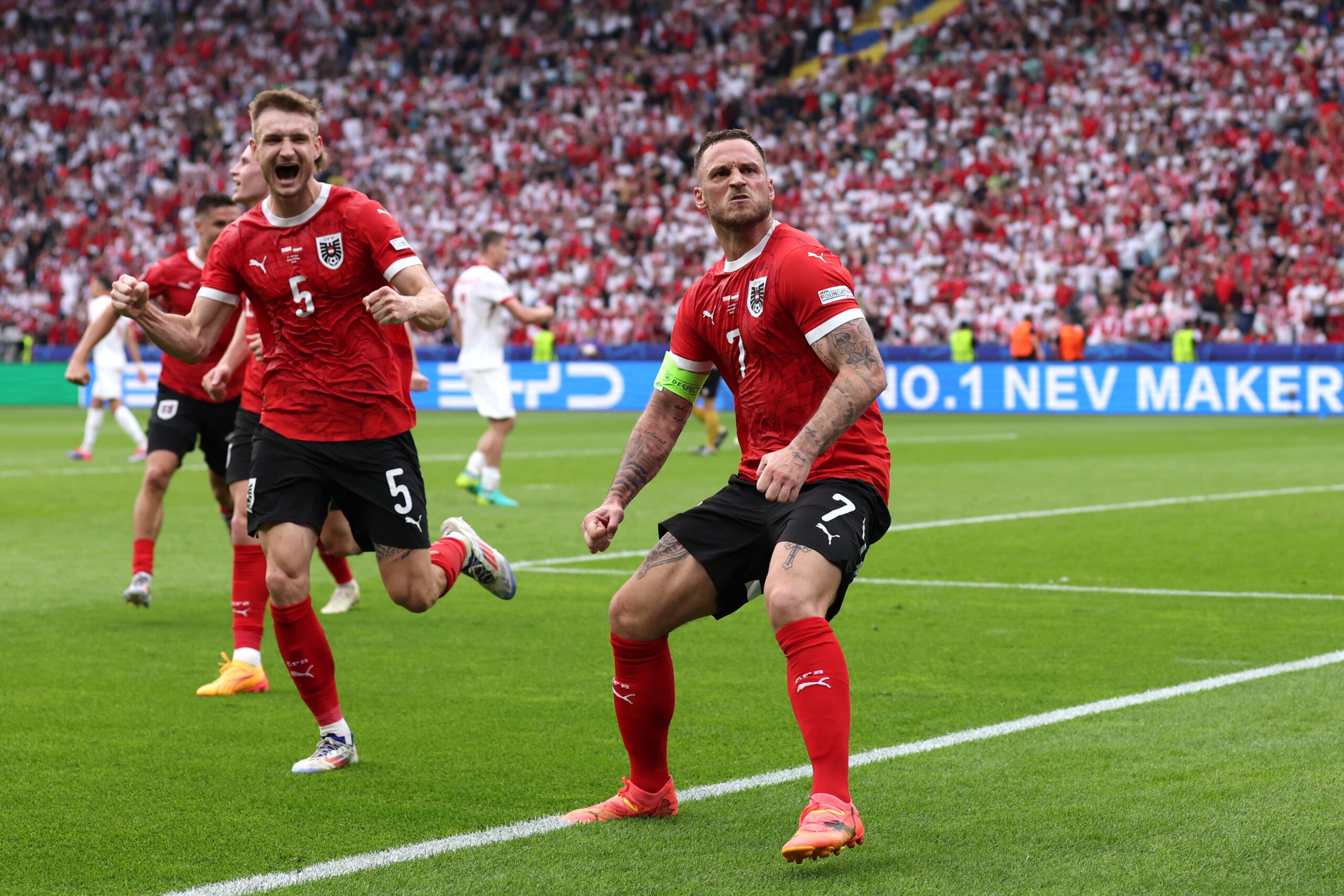 Poland 1-3 Austria Stats: Austrians Poles Apart in Second Half to Give Themselves Last-16 Hope