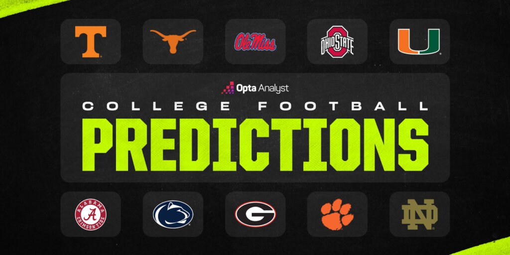 College Football Week 6 Predictions: Which Teams Are Projected to Win the Biggest Games?