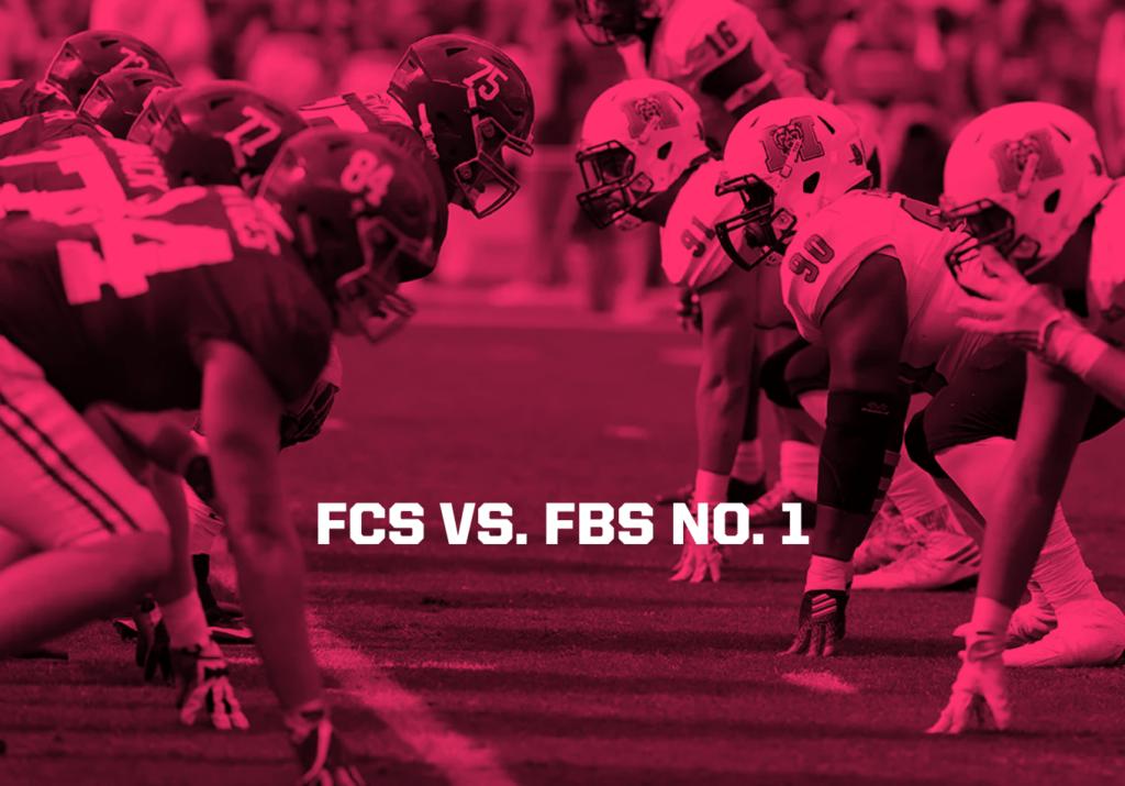 All-Time FCS Results vs. No. 1-Ranked FBS College Football Teams