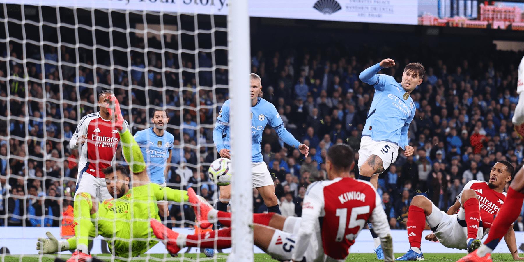 Manchester City 2-2 Arsenal Stats: Late Show From Stones Denies 10-Man Gunners