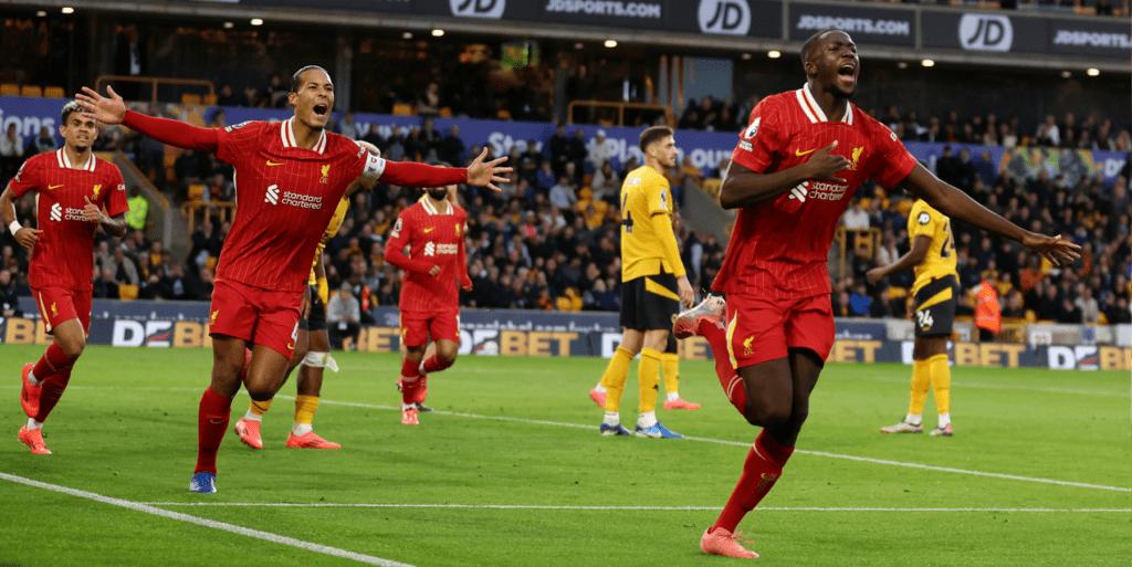 Wolves 1-2 Liverpool Stats: Reds Go Top of the Premier League With Hard-Fought Win