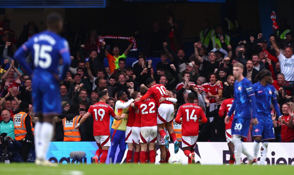 Chelsea 1-1 Nottingham Forest Stats: Chelsea Unable to Force a Winner Despite Ward-Prowse Red Card